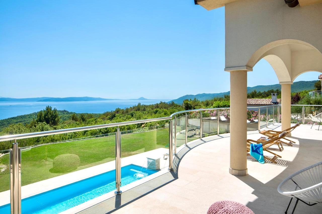 Luxury Panorama Vila With Amazing Seaview In Gondolici 7 Km From Rabac Labin  Exterior photo