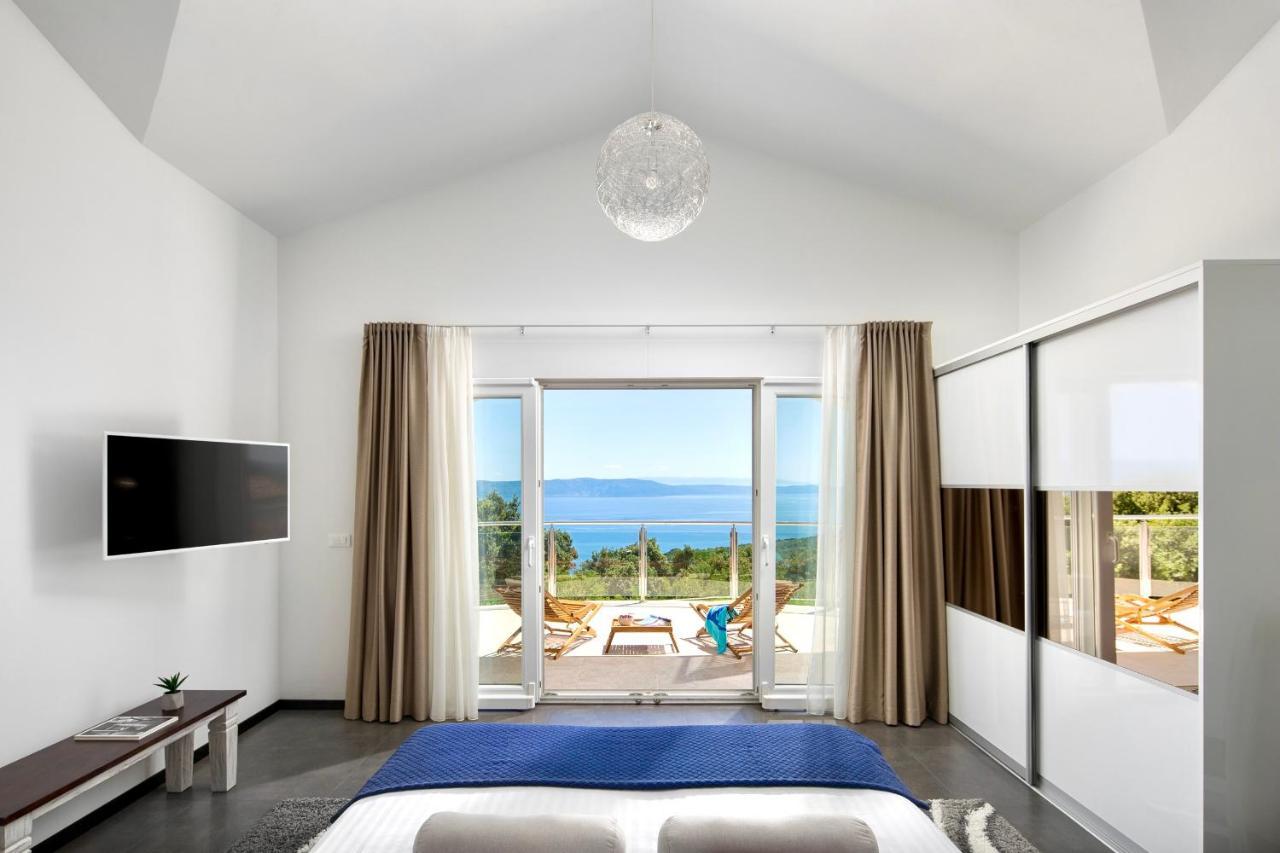 Luxury Panorama Vila With Amazing Seaview In Gondolici 7 Km From Rabac Labin  Exterior photo