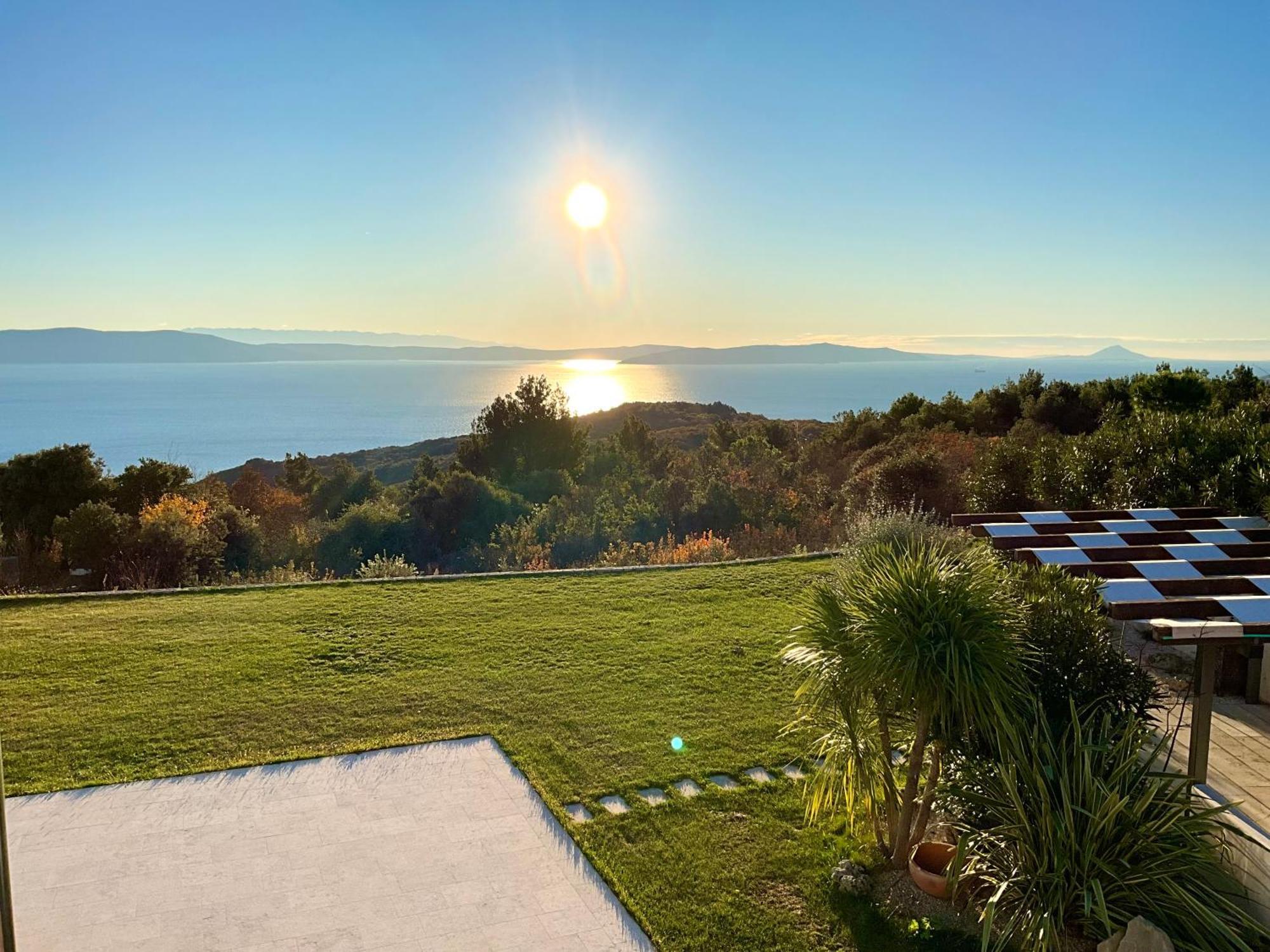 Luxury Panorama Vila With Amazing Seaview In Gondolici 7 Km From Rabac Labin  Exterior photo