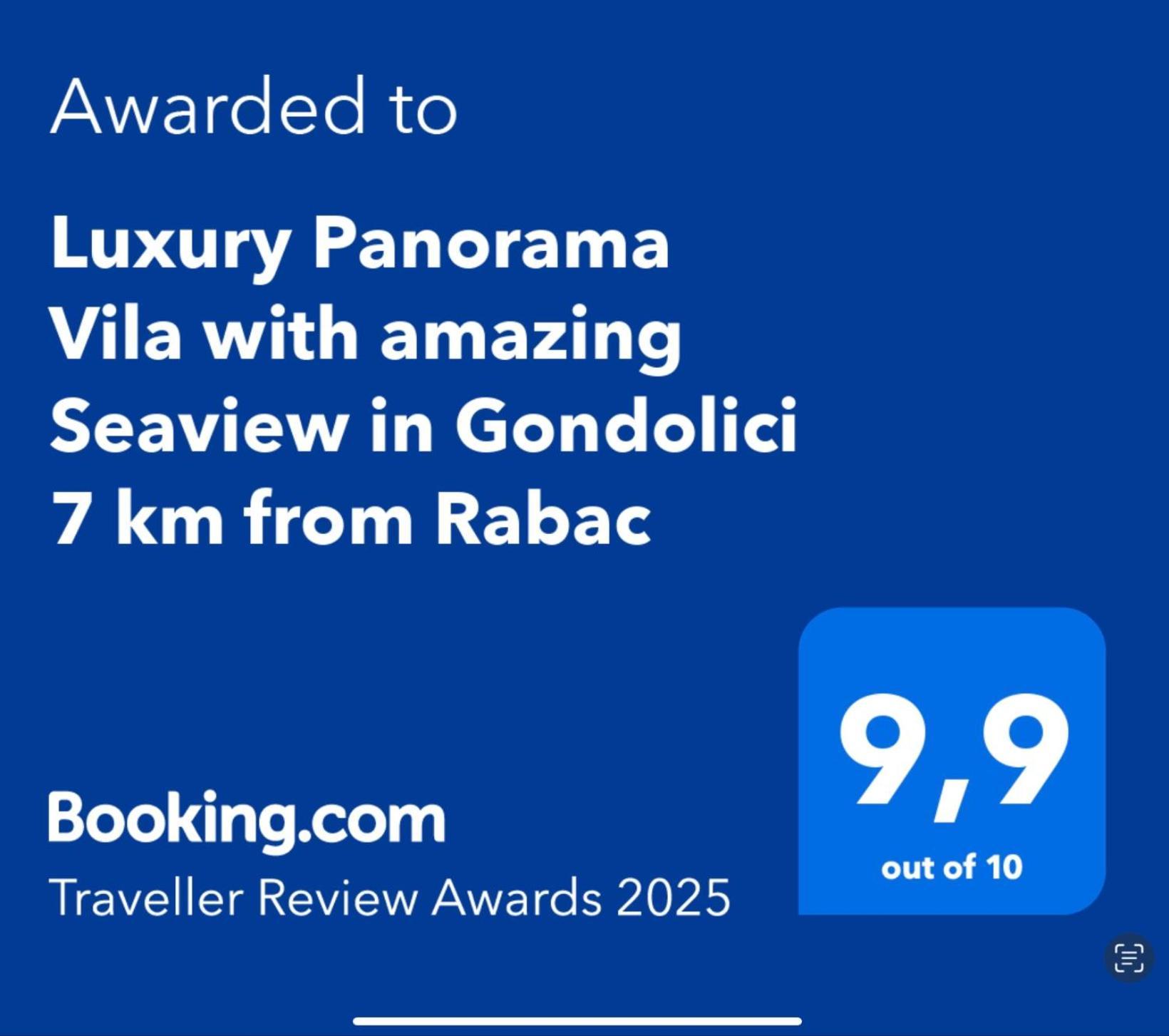 Luxury Panorama Vila With Amazing Seaview In Gondolici 7 Km From Rabac Labin  Exterior photo